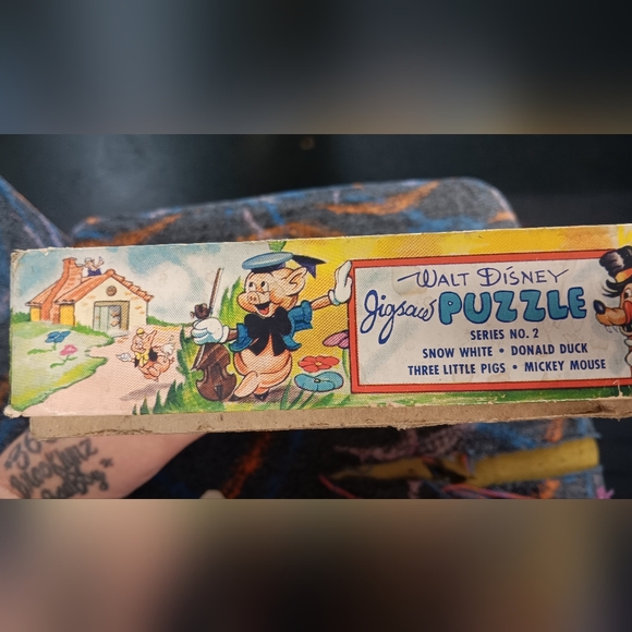 Vintage 1940's Jaymar Walt Disney 300 Piece Puzzle Series 2 Mickey Mouse - Picture 6 of 8
